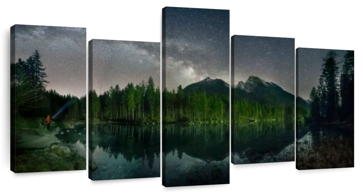 Hintersee Milky Way Wall Art | Photography