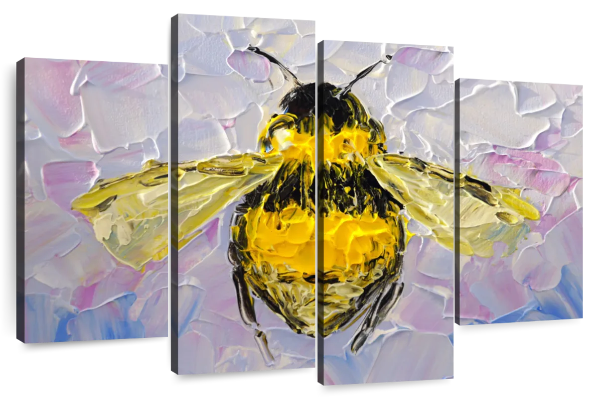 Bumblebee Humble-bee Bumble bee Canvas Print / Canvas Art by Joyce W -  Pixels Canvas Prints