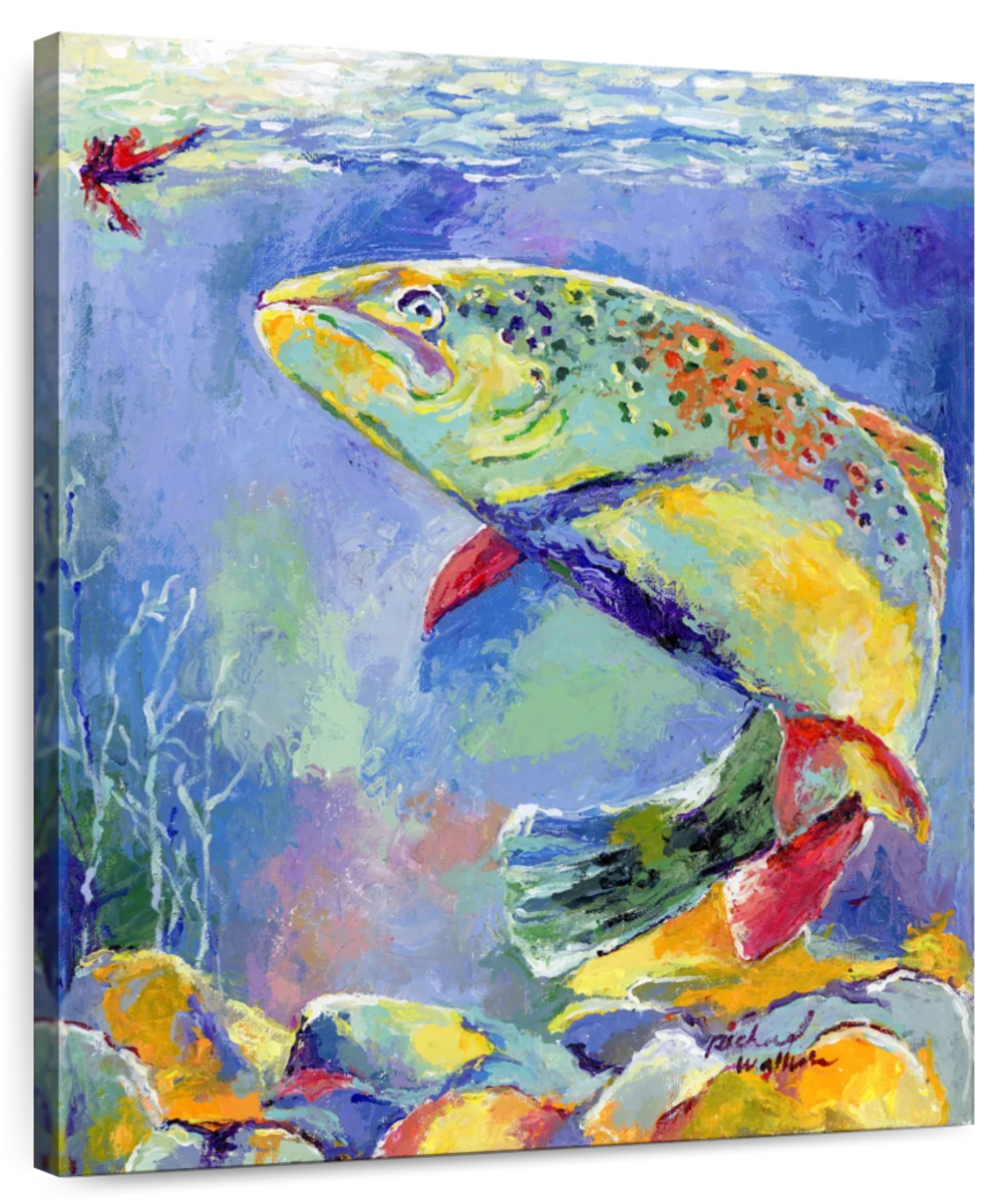 Trout Wall Art  Paintings, Drawings & Photograph Art Prints