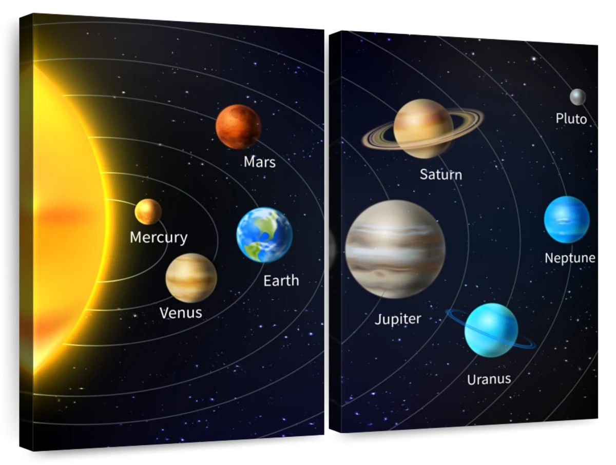 amazing solar system drawing