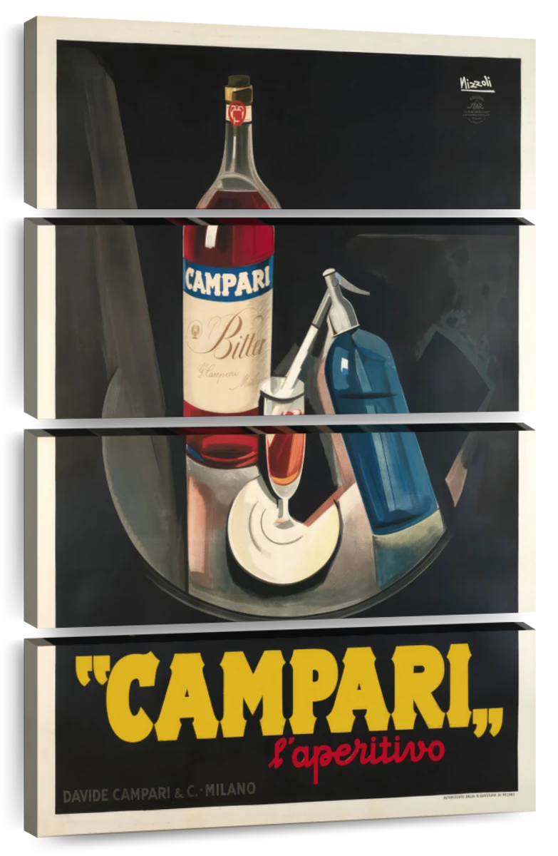 Campari L'Aperitivo Art: Canvas Prints, Frames & Posters