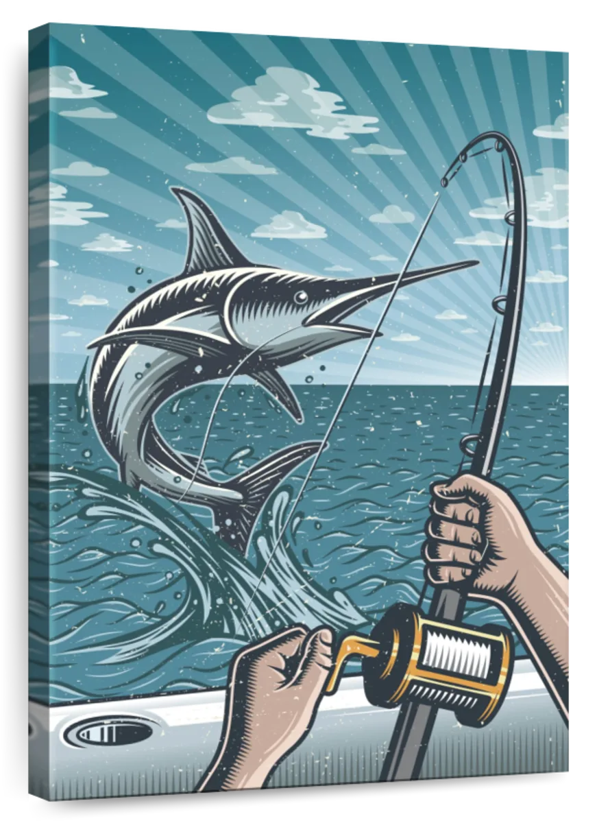 Swordfish Fishing Wall Art: Canvas Prints, Art Prints & Framed Canvas