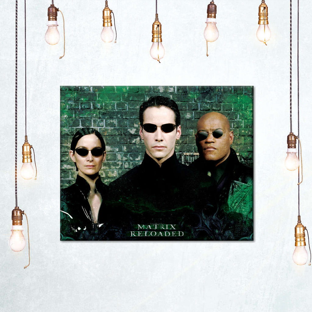 Matrix Reloaded Neo Morpheus Trinity Wall Art Photography