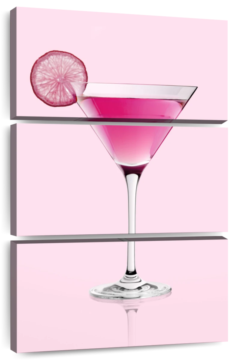 pink martini glass clip art