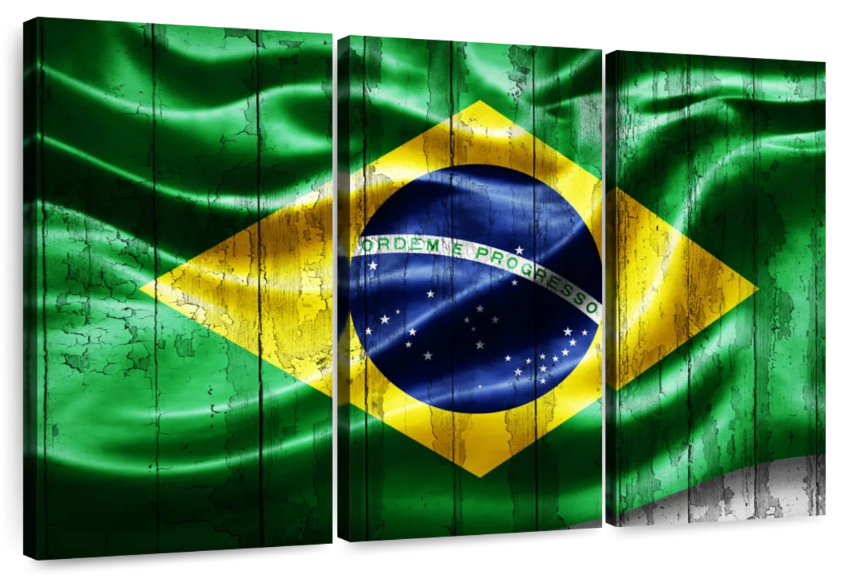 Brazil flag color codes