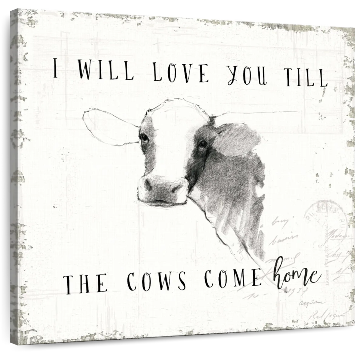 Highland Cow Calf Digital Graphic · Creative Fabrica