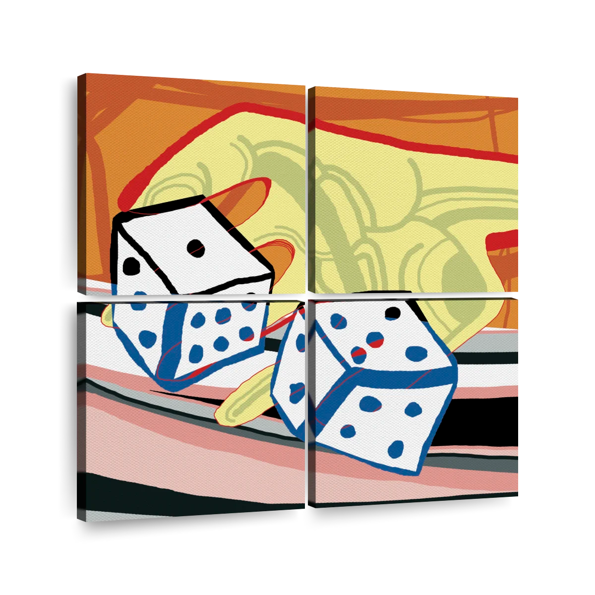 hand rolling dice