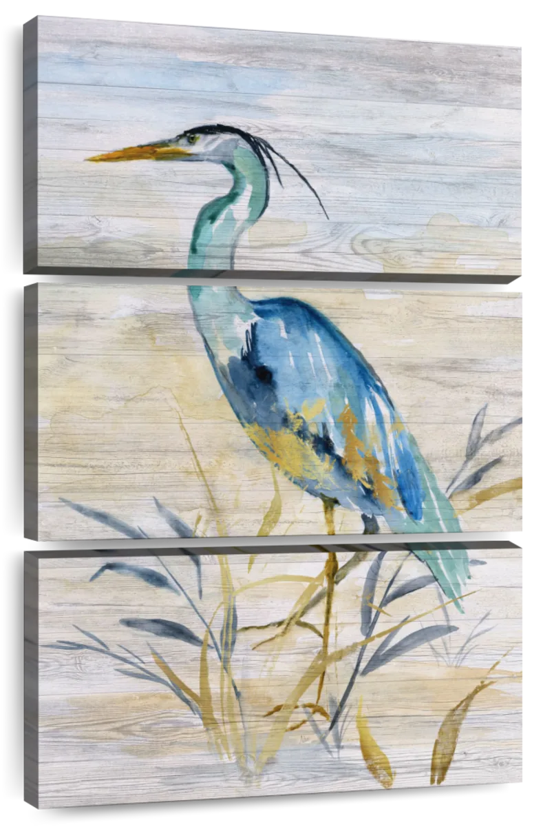 Blue Heron II Wall Art | Painting | by Nan
