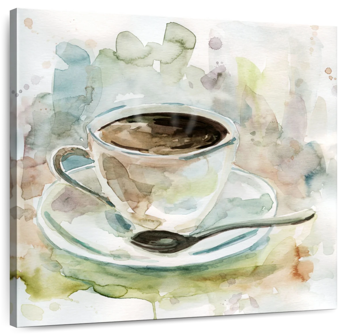 painting with coffee