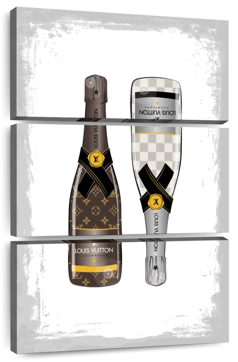 LV Champagne II Art: Canvas Prints, Frames & Posters