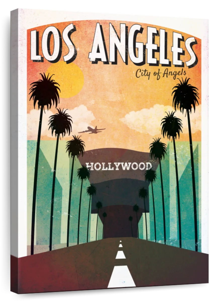 Los Angeles Poster Art: Canvas Prints, Frames & Posters