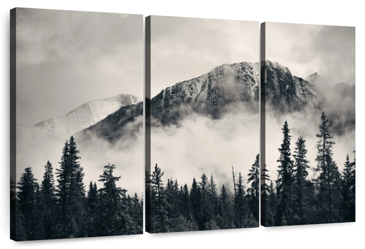 Banff Park Mountain Scene Wall Art | Photography