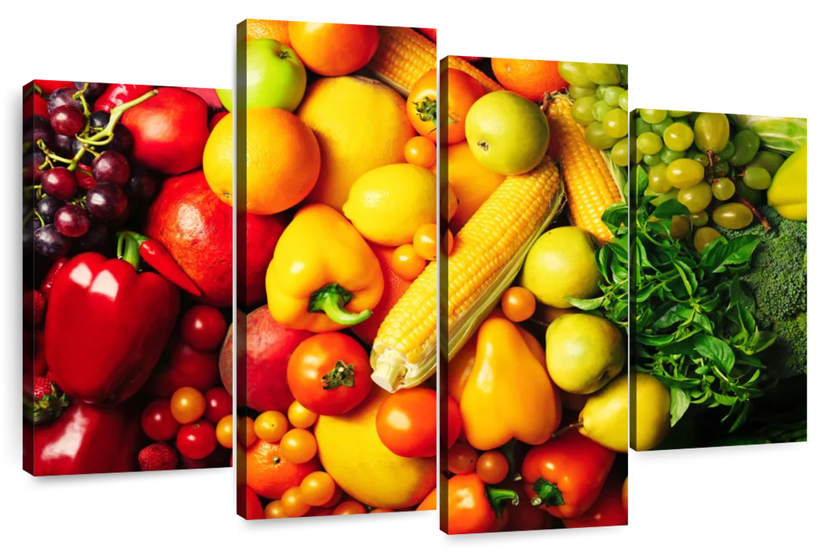 Fruit And Vegetable Colors Wall Art | Photography