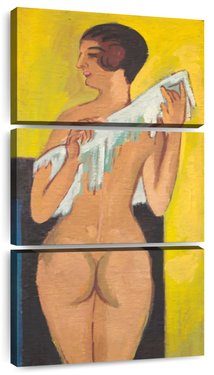 Naked Woman Canvas Print