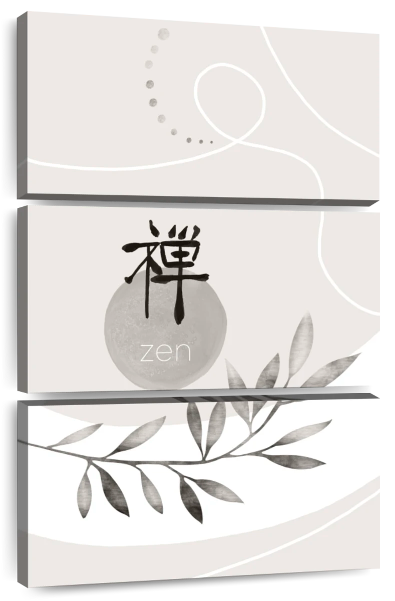 Wall sticker Zen - Japandi Style