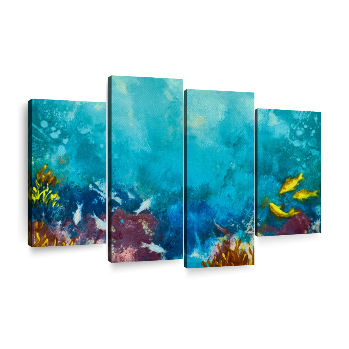 Underwater Oil Wall Art | Painting