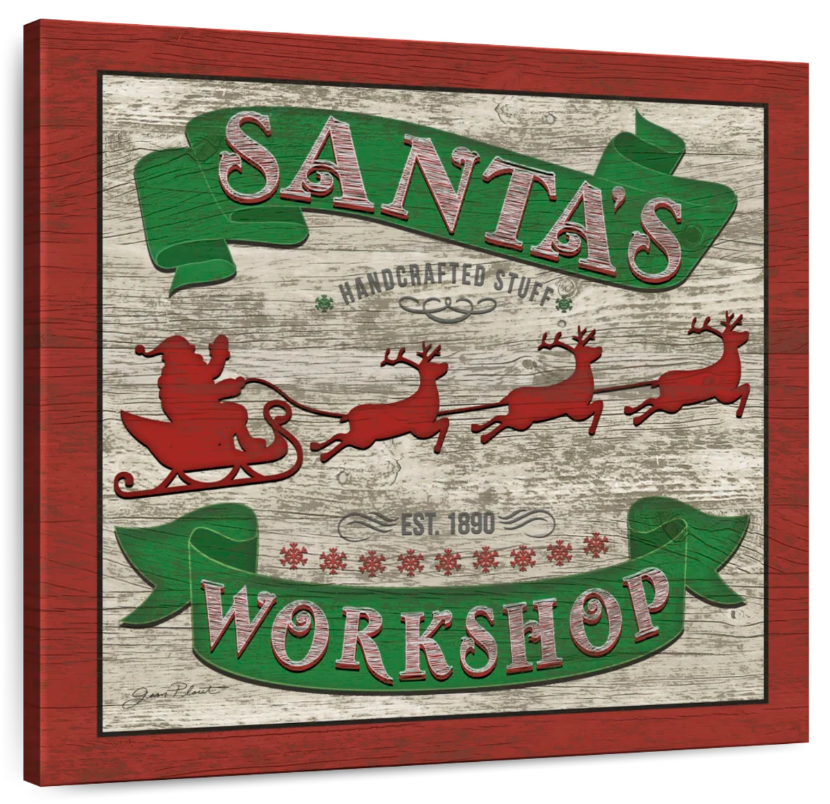 Santas Workshop Wall Art | Digital Art | by Jean Plout