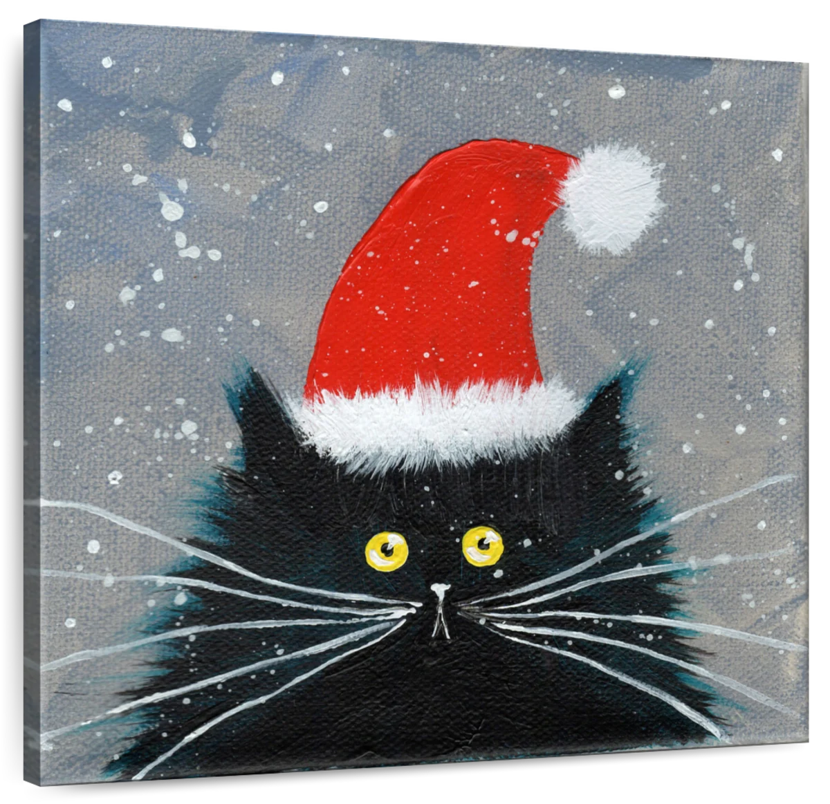 A Christmas Cat Art: Canvas Prints, Frames & Posters