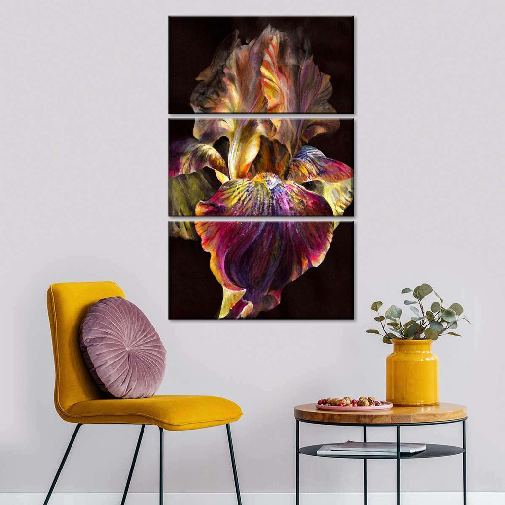 Iris Wall Art | Painting | by PhotoINC Studio