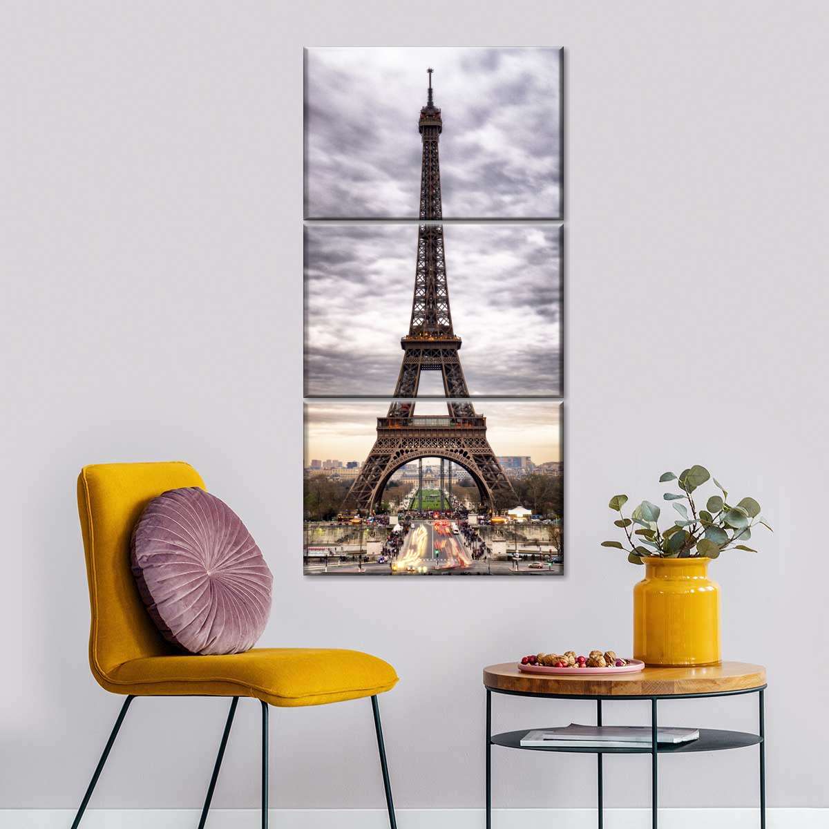 Storm Clouds Eiffel Tower Wall Art: Canvas Prints, Art Prints & Framed ...