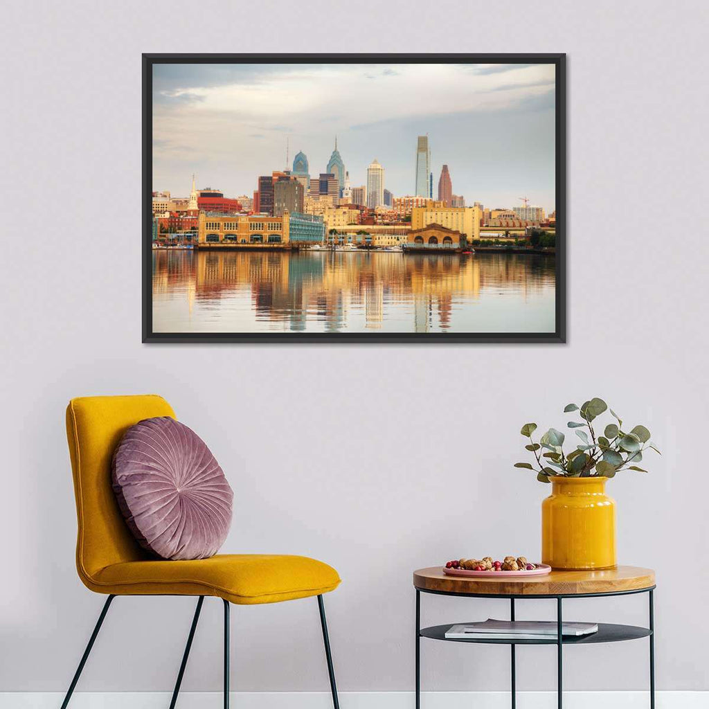 Philadelphia City Reflection Wall Art | Photography