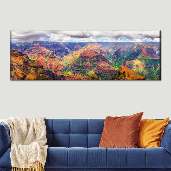 Hawaiian Landscape Multi Panel Canvas Wall Art Elephantstock