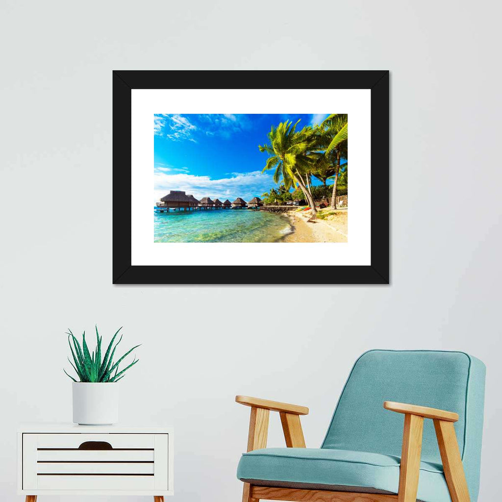 Tropical Maldives Beach Wall Art | Photography