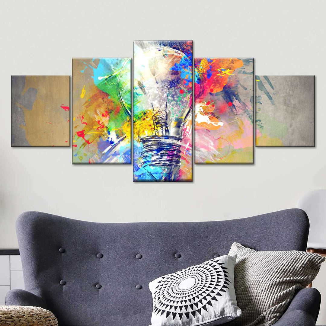 Colors Of Light Wall Art | Digital Art