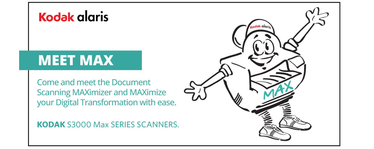 Meet Max - Kodak S3000 Max Series Scanners