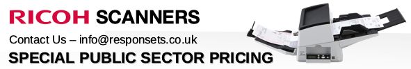 Ricoh Scanners Public Sector Pricing Banner