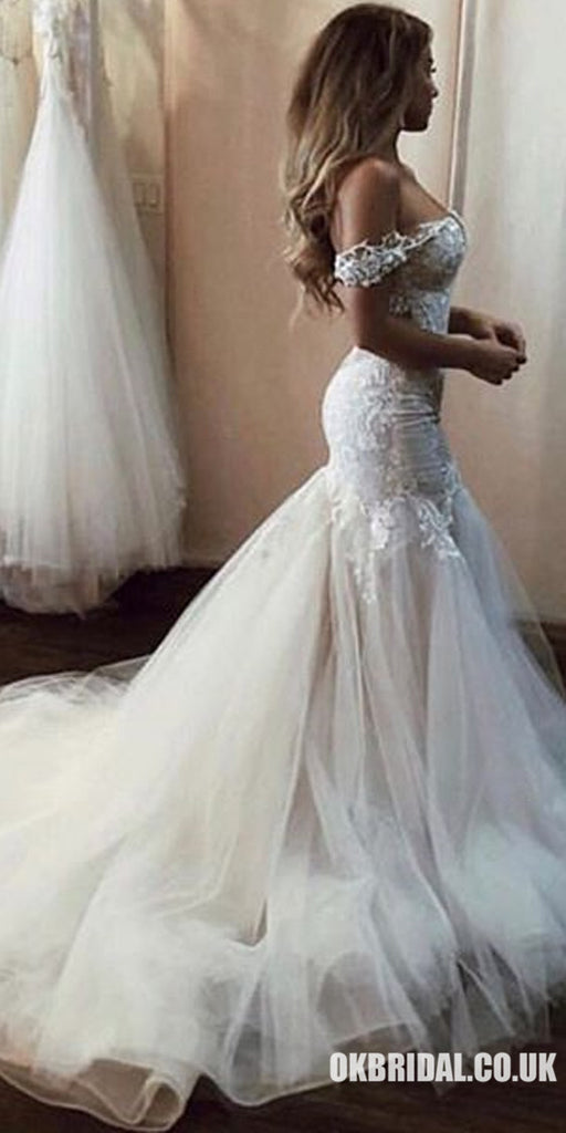 glitter mermaid wedding dress