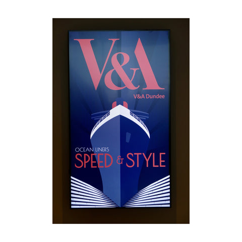 Ocean Liners Speed & Style V&A poster