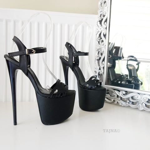 super high heels platform