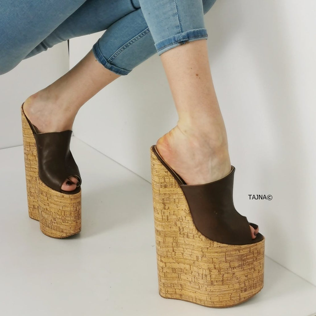 high heel mule clogs