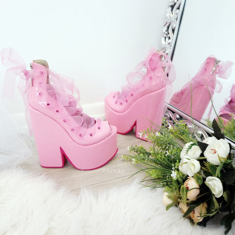 light pink designer shoes