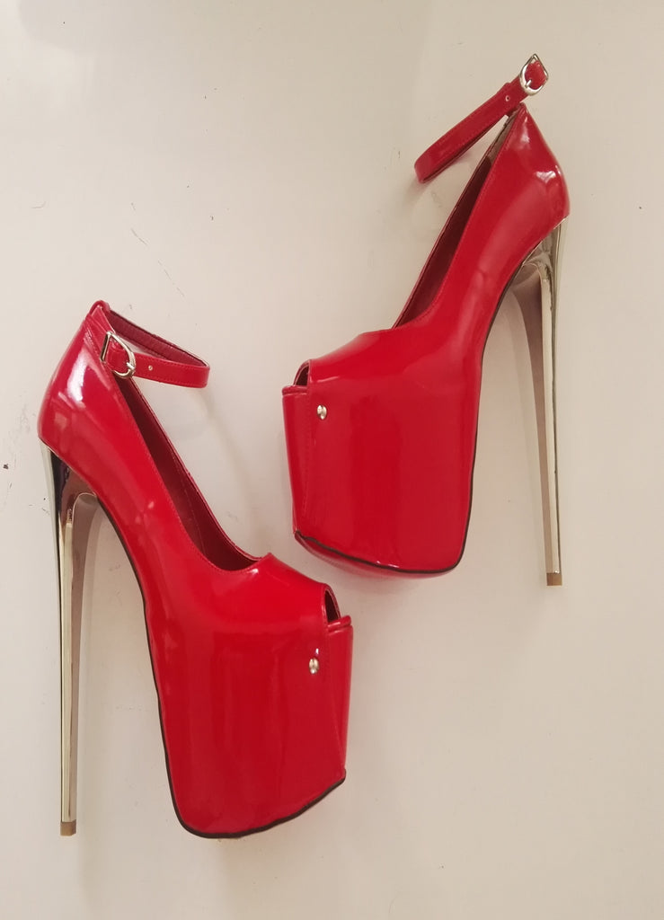18 cm high heels