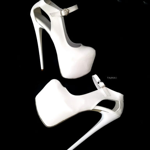 white patent mary janes