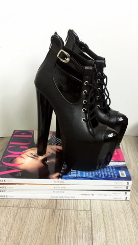 designer platform booties