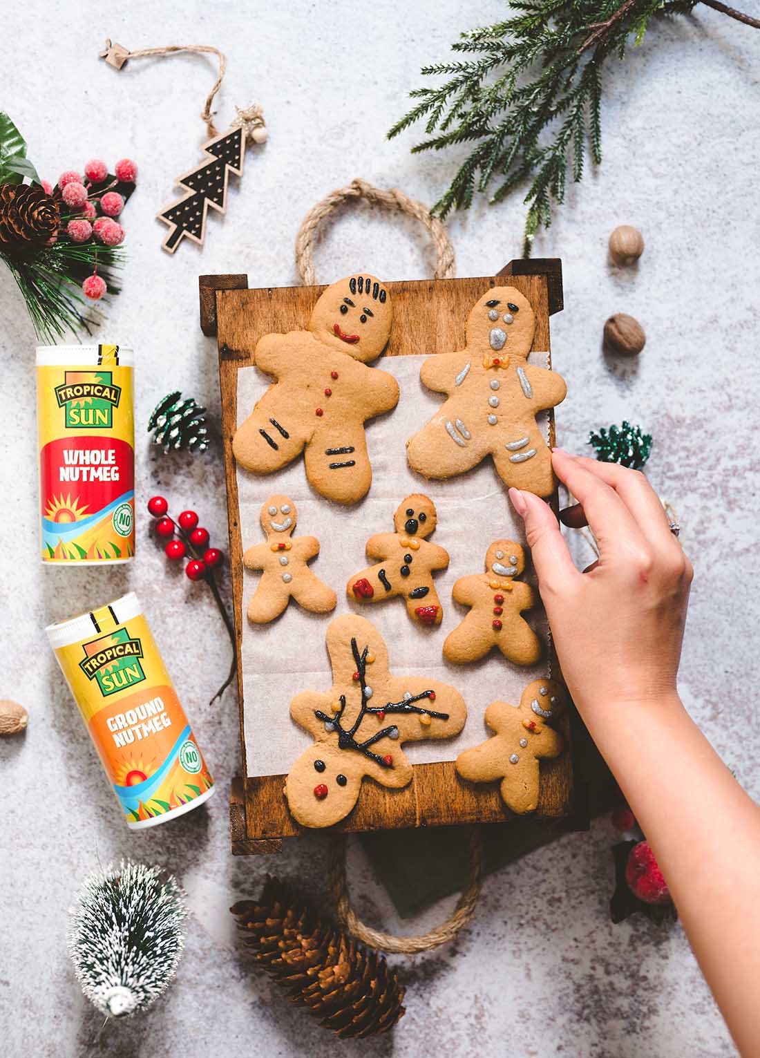 Happy Skin Kitchen Gingerbread Cookies Recipes Tropical Sun Ground Nutmeg