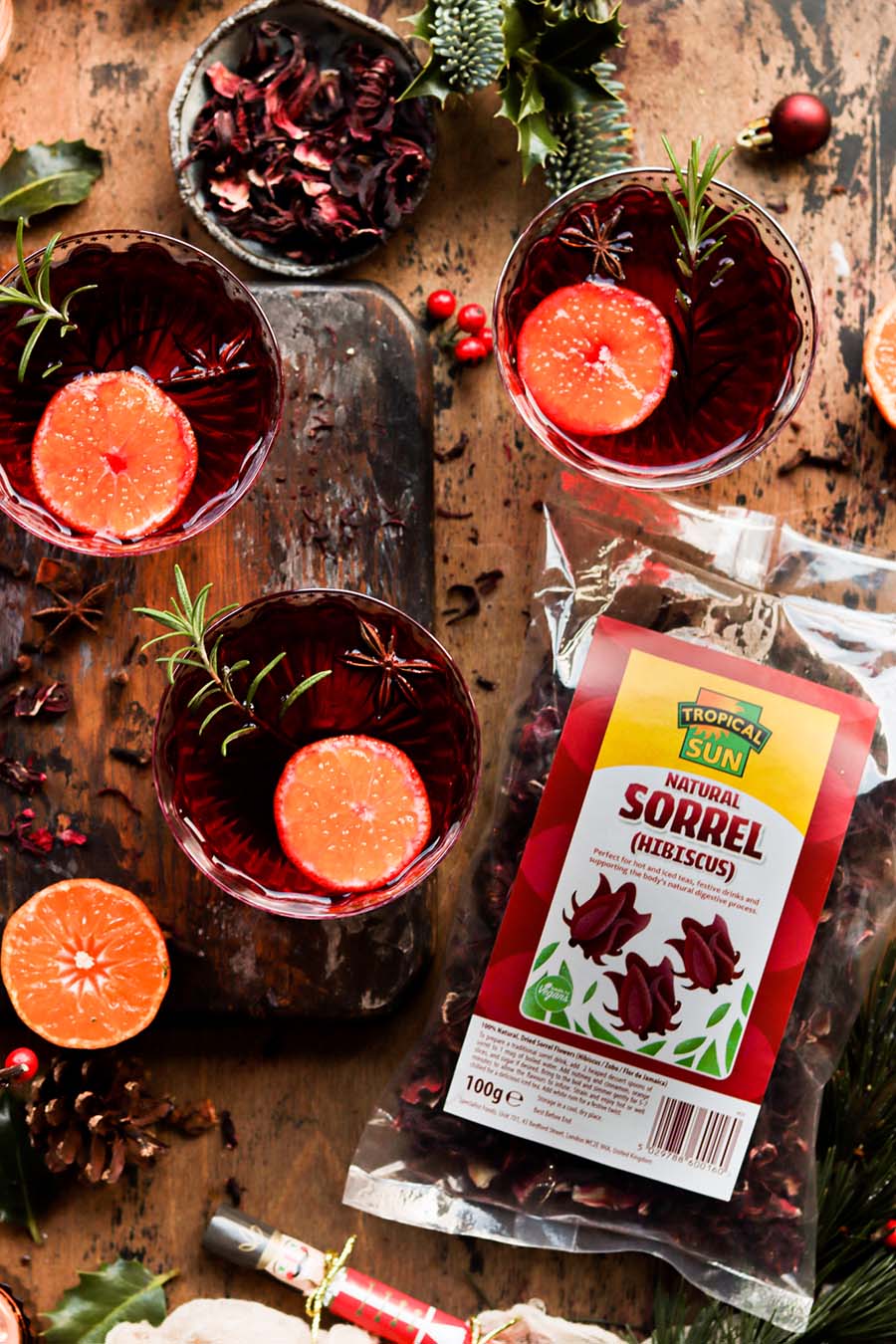 Happy Skin Kitchen Festive Sorrel Punch Tropical Sun Sorrel