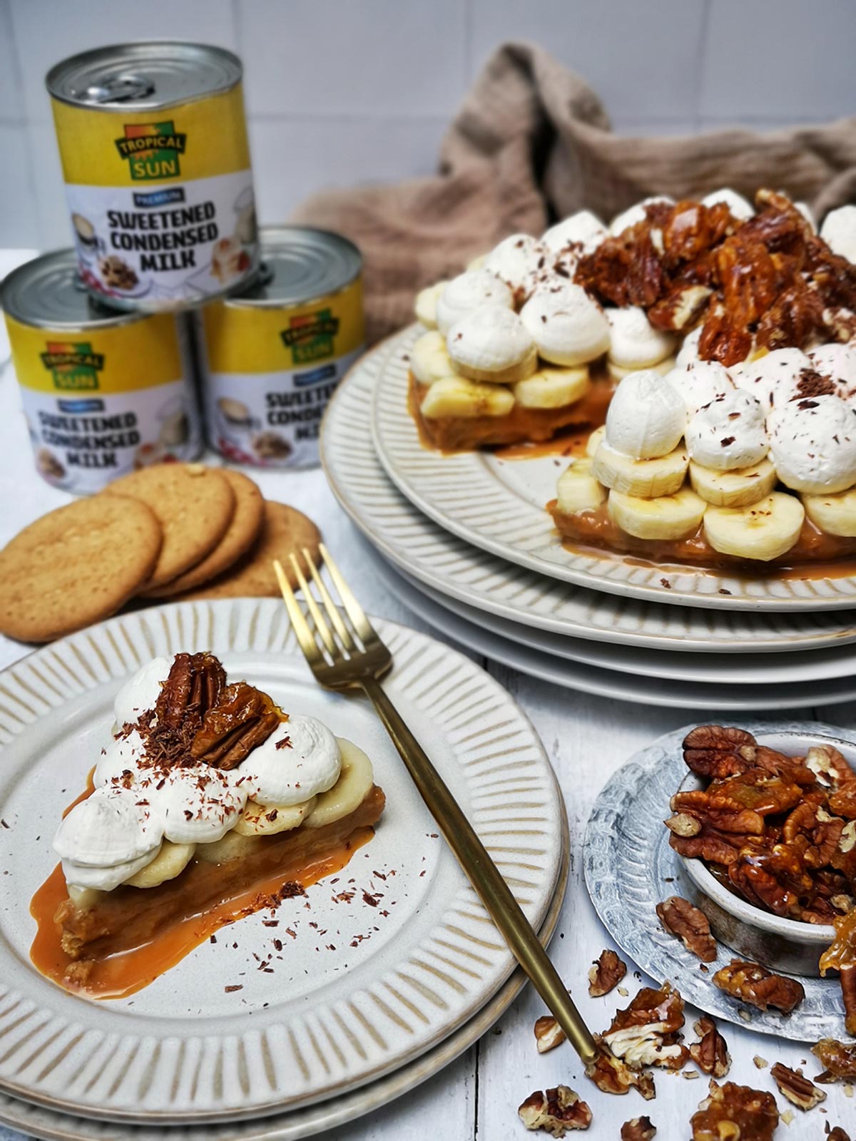 Liv Alice Banoffee Pie Recipe Tropical Sun Condensed Milk