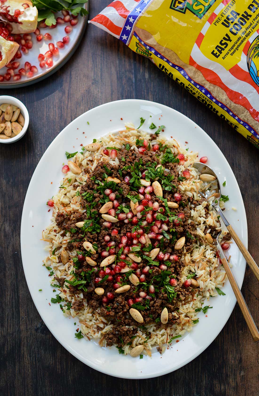 Meliz Cook's Beef Mince with Rice Recipe Tropical Sun USA Rice