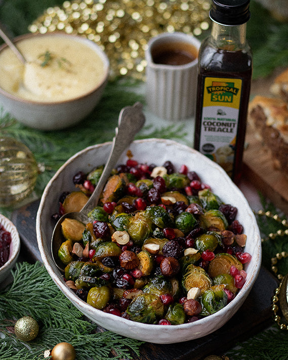 Tropical Sun Smoky Roasted Brussels Sprouts Happy Skin Kitchen Recipe