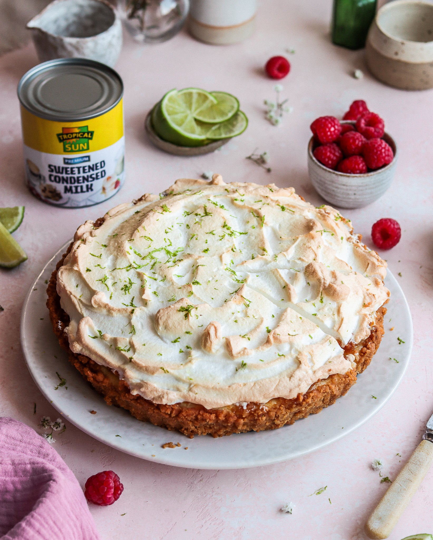 Taalib Adanse Chn Chin Lime Pie Recipe Tropical Sun Sweetened Condensed Milk