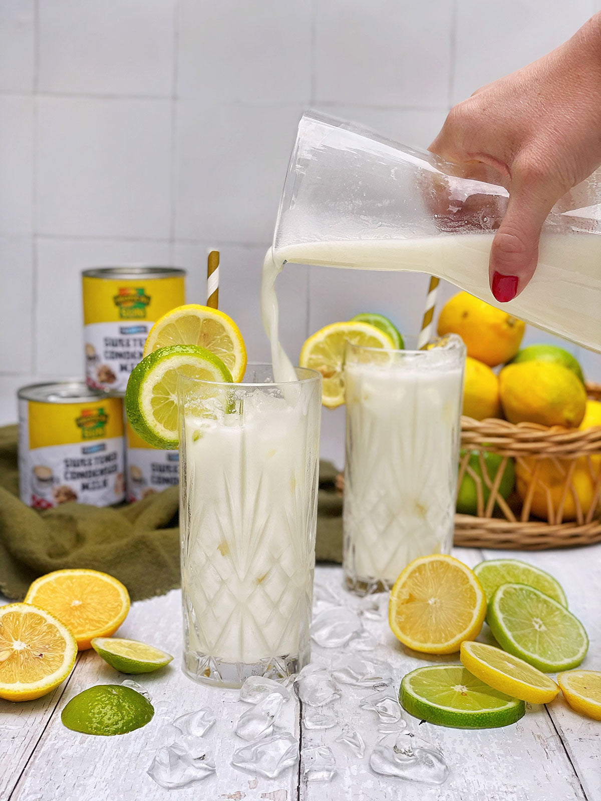 Tropical Sun x Liv by Food - Creamy Lemonade with Condensed Milk