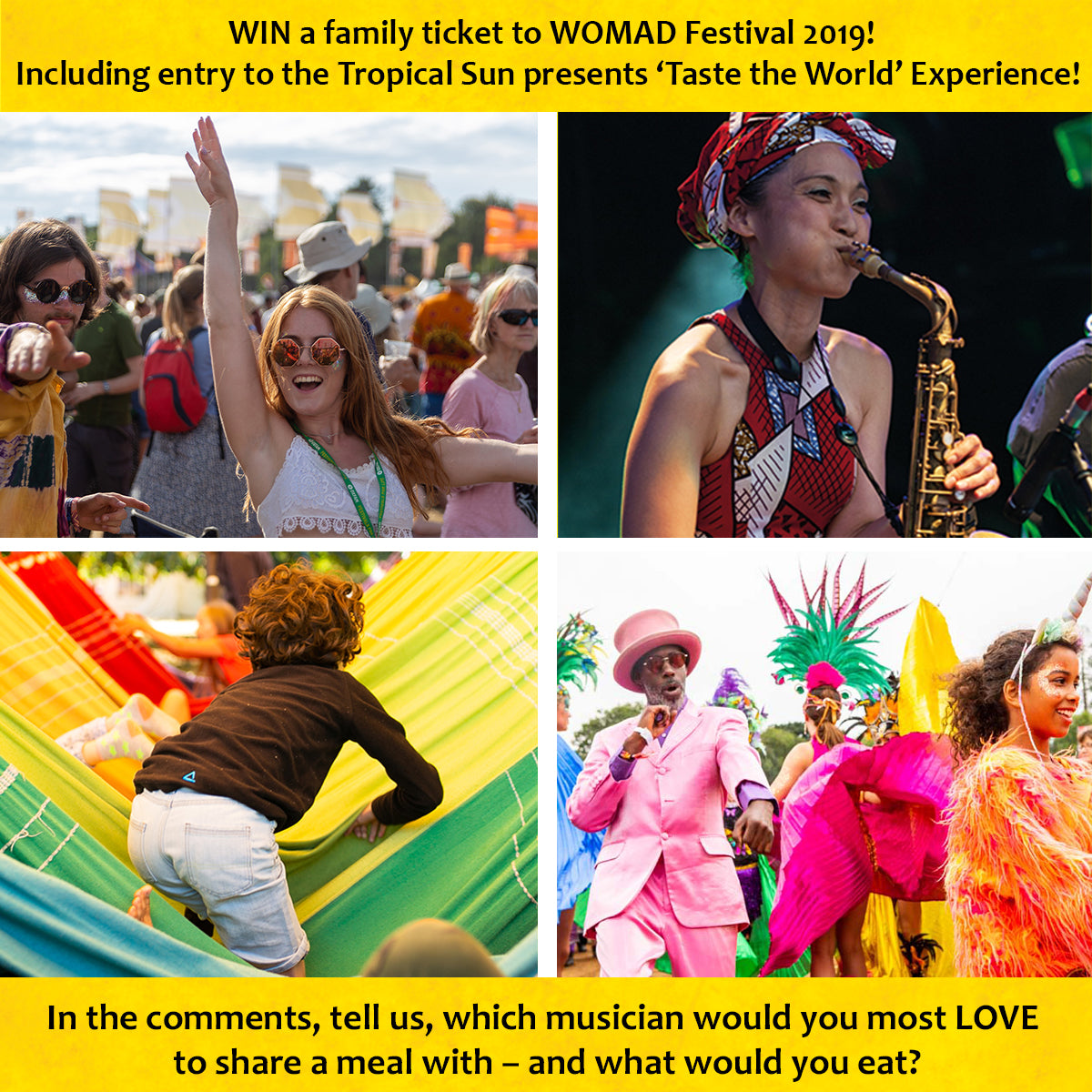 WOMAD 2019 Competition Tropical Sun 