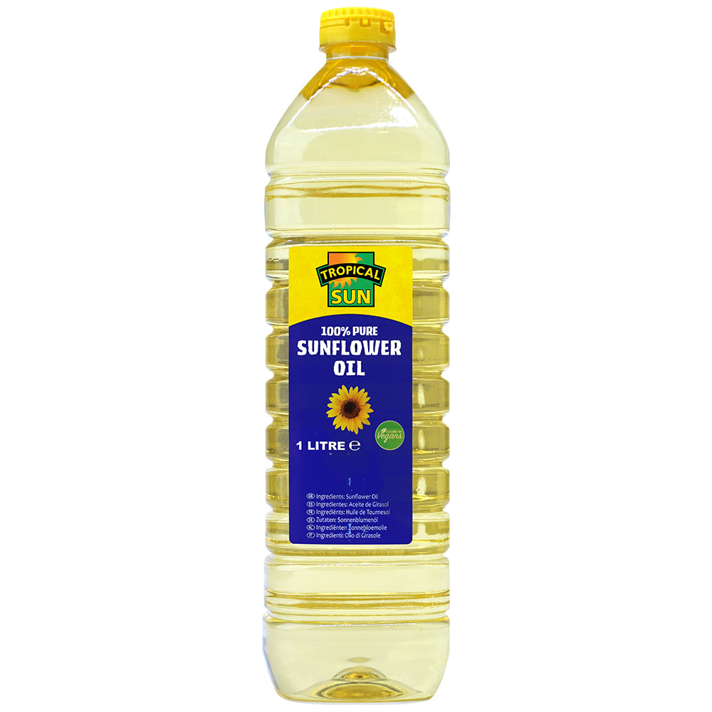 Tropical Sun Sunflower Oil Bottle 1ltr