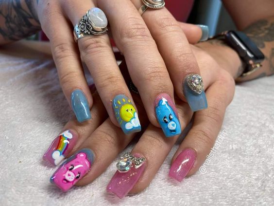 8 Quick Saves ideas  anime nails, pretty nails, cute nails