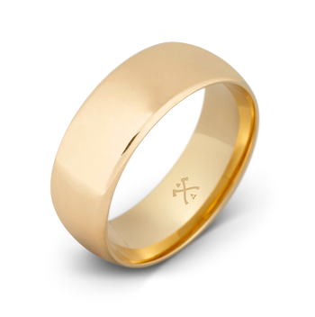 Platinum Rose Gold Ring for Men JL PT 1102