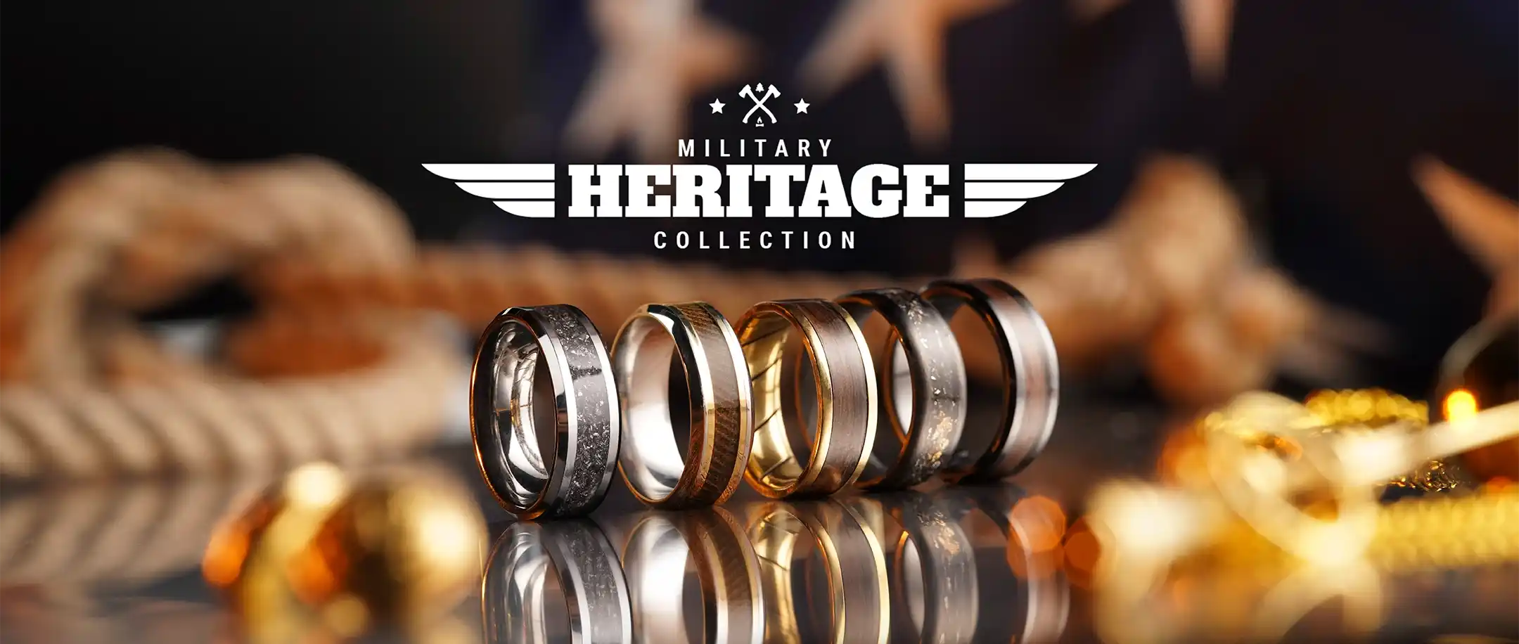 Military Heritage Ring Collection